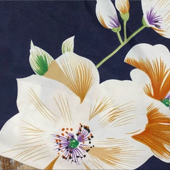 Shein Floral High Waisted Tie Pants - Picture 10 of 13